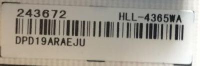 KIT DE TARJETAS PARA TV SHARP MAIN 251351 / RSAG7.820.8252 / HU50A6131UWR / 242845 / FUENTE 243672 / RSAG7.820.8718/ROH / HLL-4365WA / T-CON 55.50T32.C10 / 55T32-C0F CTRL BD / 5550T32C10 / S1/GM/BBY/ROH / MODELO LC-50BU711U / LC-50LBU711U   - Imagen 2